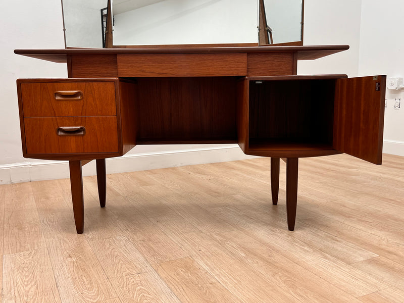 Mid Century Triple Mirror Vanity by G Plan