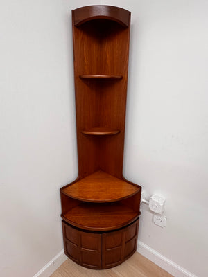 Mid Century Corner Unit/Bookshelves By Nathan Furniture of London