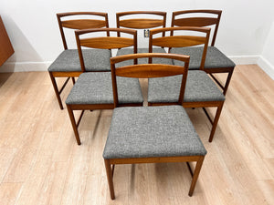 Dining chairs mid century by AH McIntosh