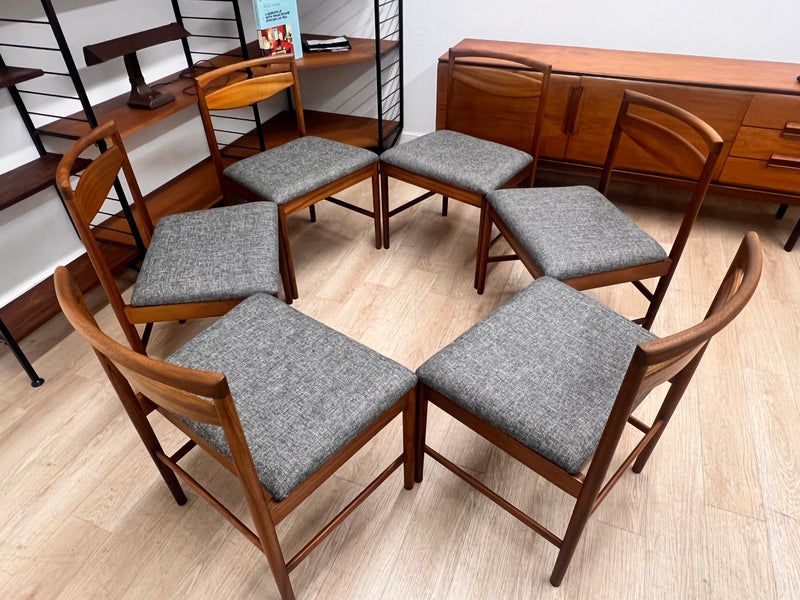 Dining chairs mid century by AH McIntosh