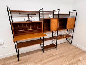 Mid Century Ladderax Modular Wall unit