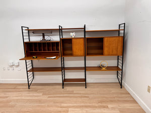 Mid Century Ladderax Modular Wall unit