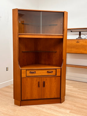 Mid Century Corner Cabinet by G Plan