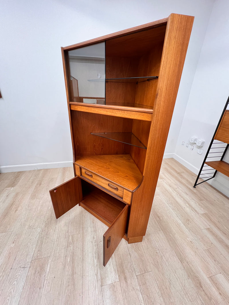 Mid Century Corner Cabinet by G Plan