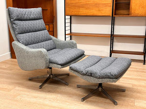 Lounge Chair and Ottoman by Minty Furniture