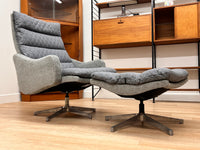 Lounge Chair and Ottoman by Minty Furniture