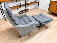 Lounge Chair and Ottoman by Minty Furniture