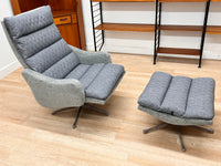 Lounge Chair and Ottoman by Minty Furniture