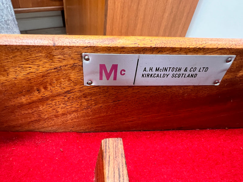 Mid Century Teak Credenza by A.H. McIntosh of Scotland