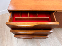 Mid Century Teak Credenza by A.H. McIntosh of Scotland