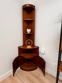 Mid Century Corner Unit/Bookshelves By Nathan Furniture of London