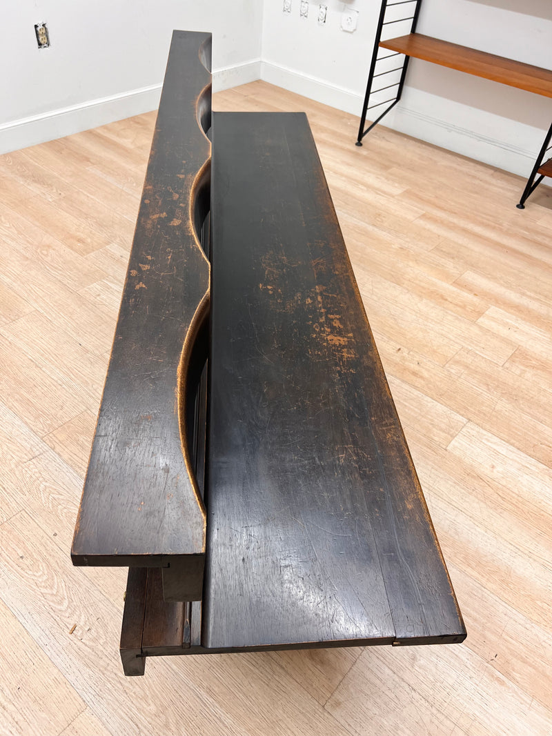 1960s Modernist Church Pew/Bench