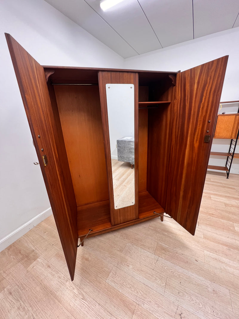 Mid Century Triple Armoire