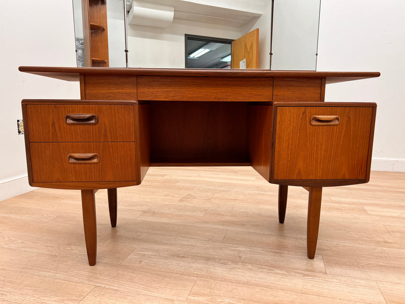 Mid Century Triple Mirror Vanity by G Plan