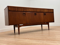 Mid Century Danish Modern Teak Credenza