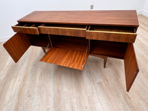 Mid Century Danish Modern Teak Credenza