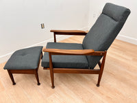 Lounge chairs and ottoman set