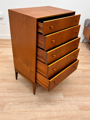 Mid Century Tall boy Dresser