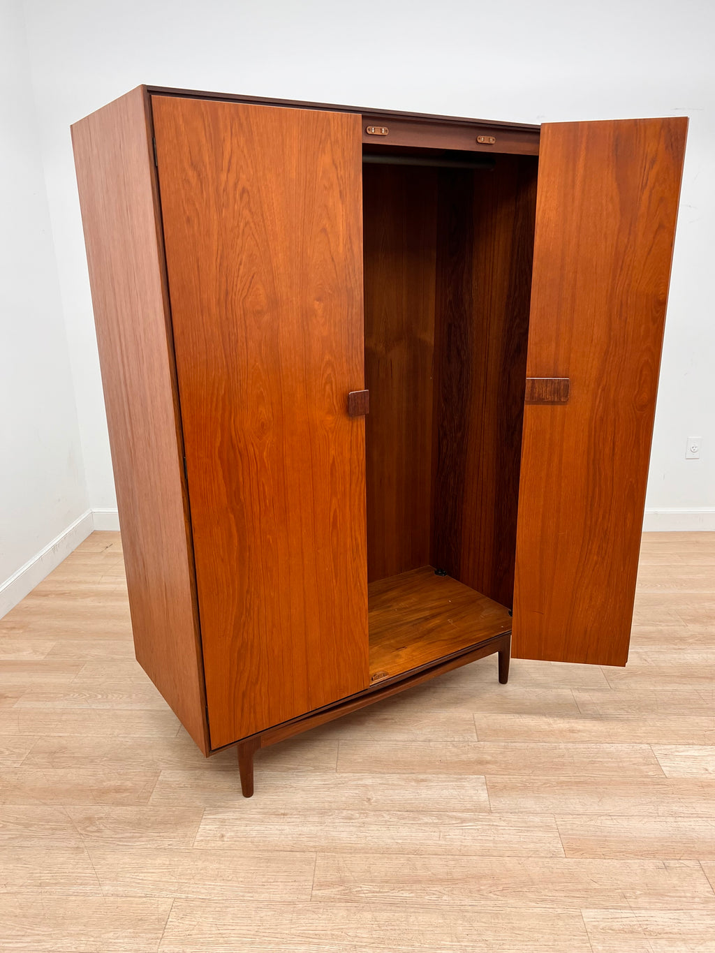 Mid Century Triple Armoire by IB Kofod Larsen for G Plan