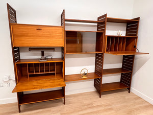 Mid Century Ladderax Modular Wall unit