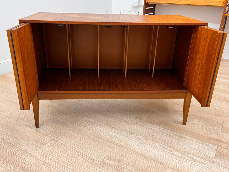 Mid Century Vinyl Record storage Cabinet