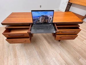 Mid Century Teak Desk by VB Wilkins for G Plan