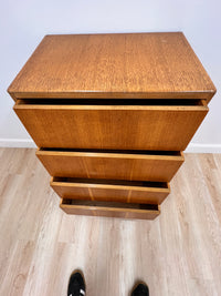 Mid Century Maple Drawer set by Avalon Furniture..