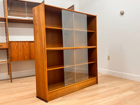 Large mid online century bookcase