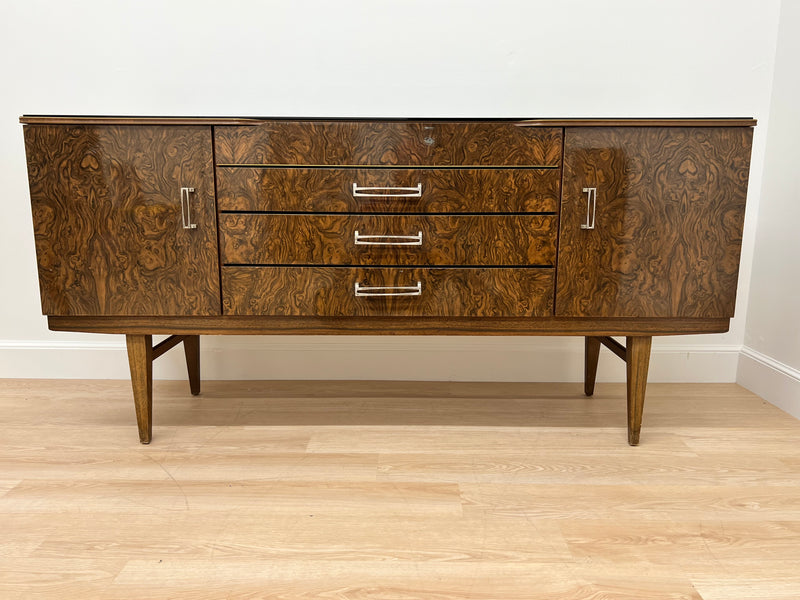 MID CENTURY MELAMINE CREDENZA BY BEAUTILITY