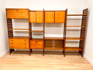 Mid Century Ladderax Modular Wall unit