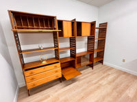 Mid Century Ladderax Modular Wall unit